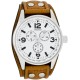 OOZOO Timepieces 46mm Cognac Brown Leather Strap C7455